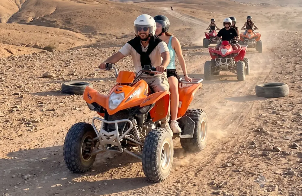 Balade en quad 1 heure à Essaouira sur les pistes naturelles de Diabat