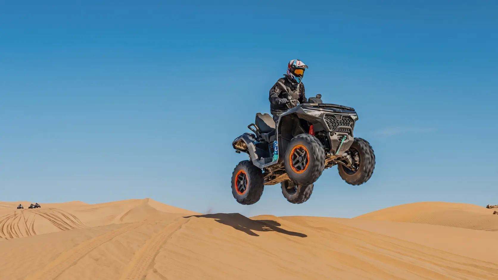 Randonnée en quad guidée sur les dunes côtières de Diabat près d’Essaouira